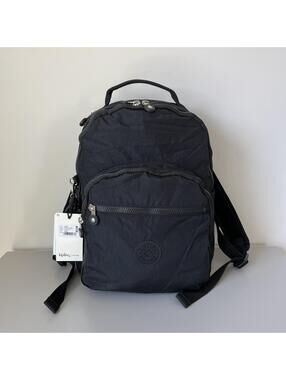 Kipling Seoul Small Tablet Backpack in Black NWT